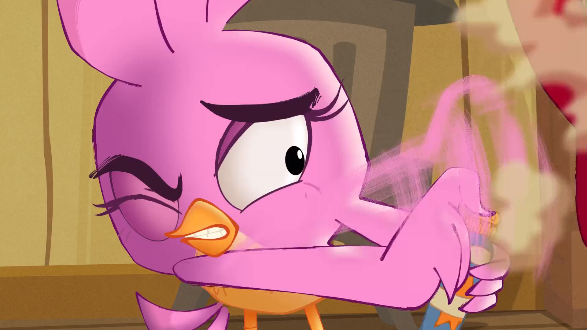 Краткое содержание 15 серии сериала "Angry Birds: Летнее безумие"...